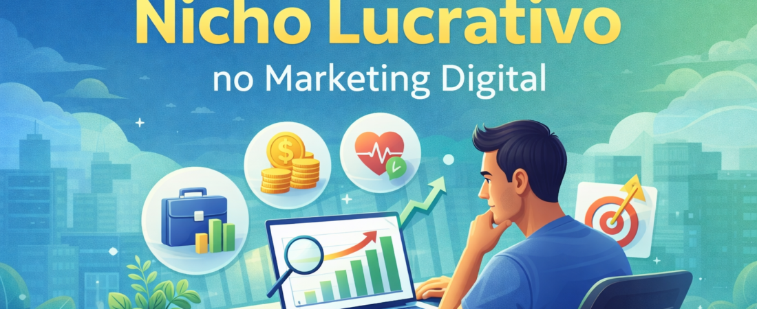 Como Escolher um Nicho Lucrativo no Marketing Digital (Guia Completo para Iniciantes)