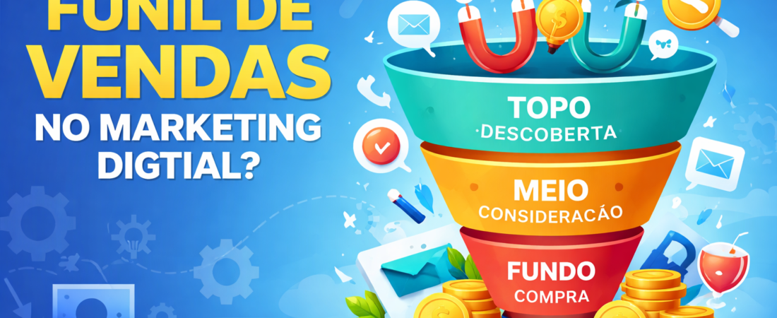 O que é Funil de Vendas no Marketing Digital? Guia Simples para Iniciantes