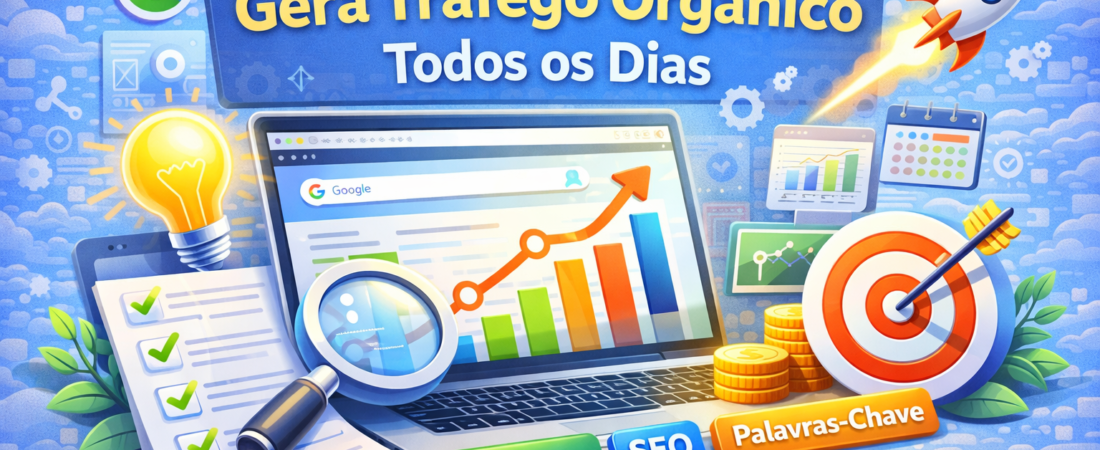 Como Criar Conteúdo que Gera Tráfego Orgânico Todos os Dias