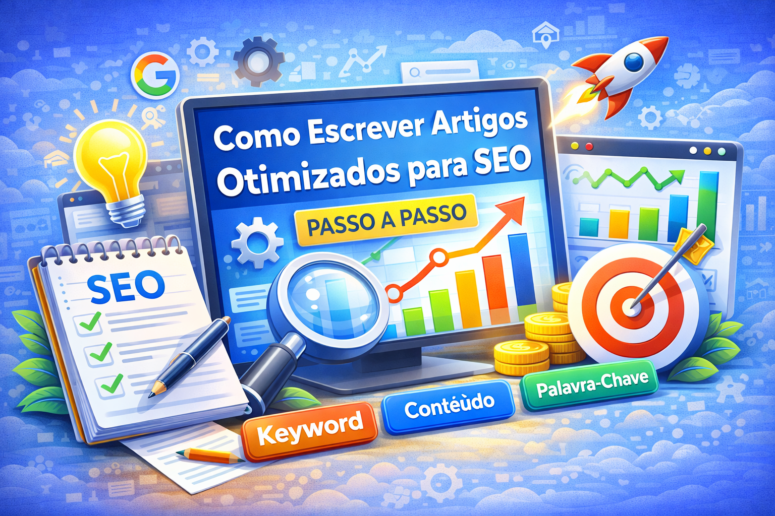 Como Escrever Artigos Otimizados para SEO (Passo a Passo)
