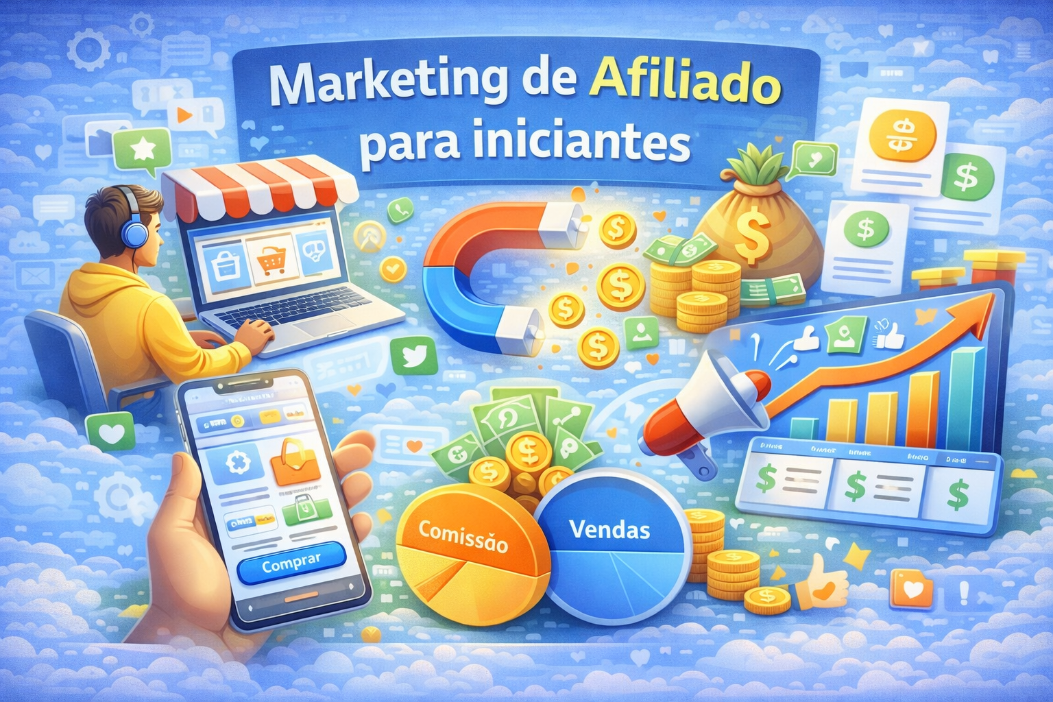Marketing de Afiliados para Iniciantes: Guia Completo Para Começar do Zero