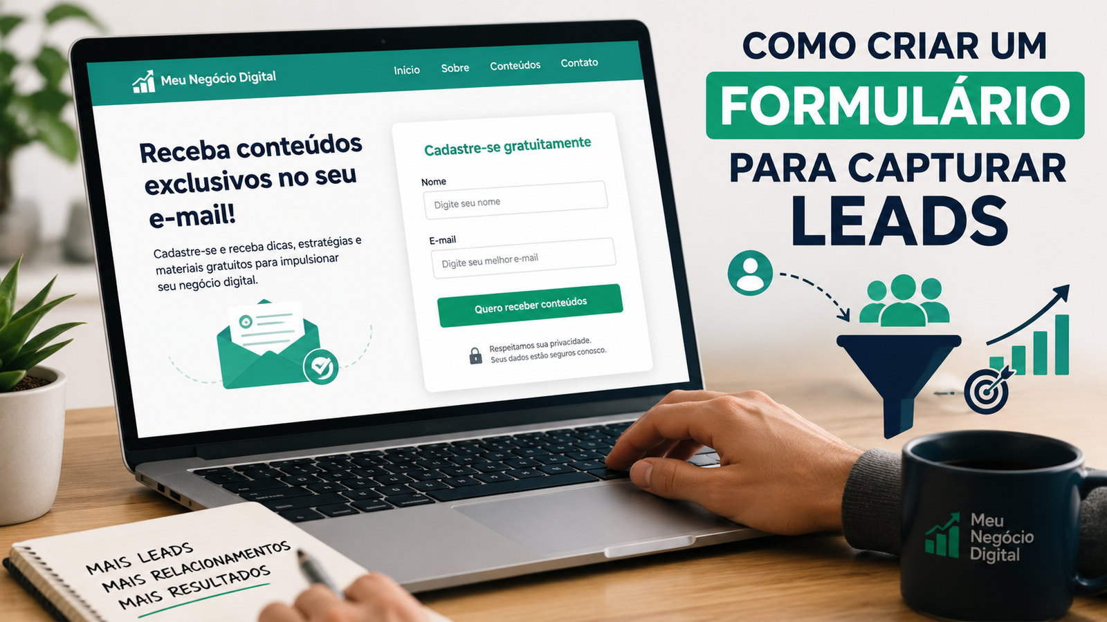 Como Criar um Formulário para Capturar Leads